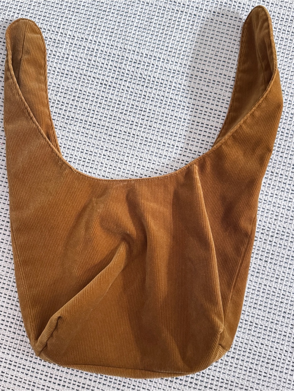 Merit Tan Corduroy Purse Handbag